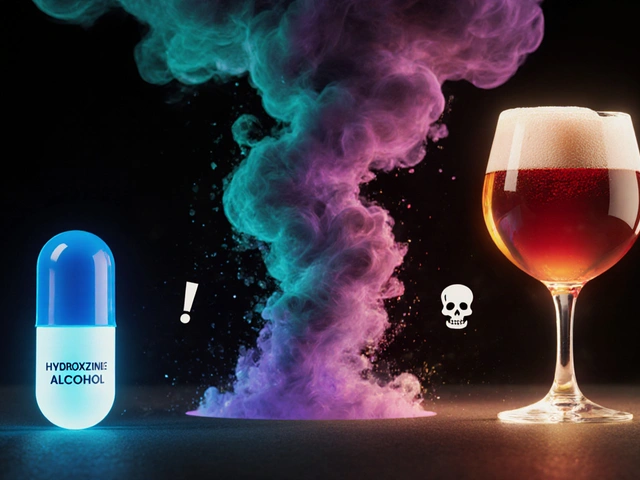 Hydroxyzine and Alcohol: Why This Mix Is a Hazard