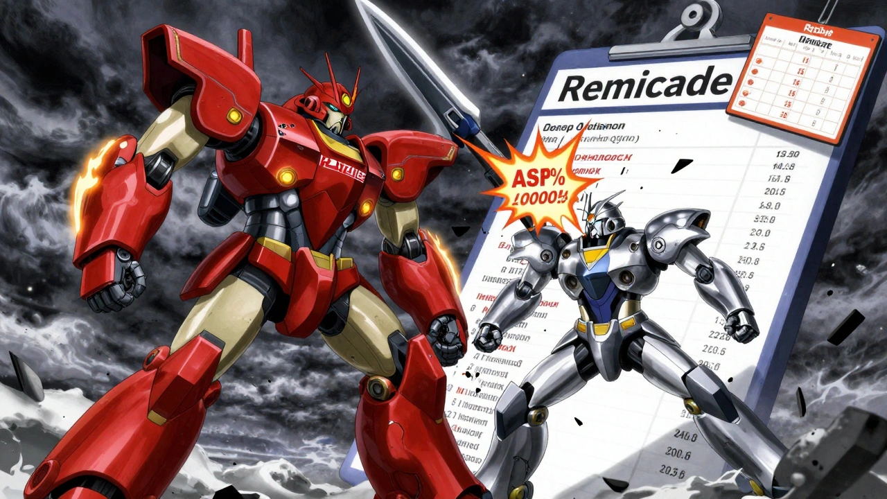 A robotic battle between Remicade and Inflectra over Medicare payment rules.