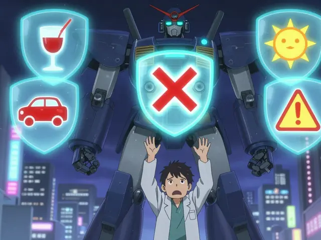 Understanding Pharmacy Warning Icons on Medication Labels