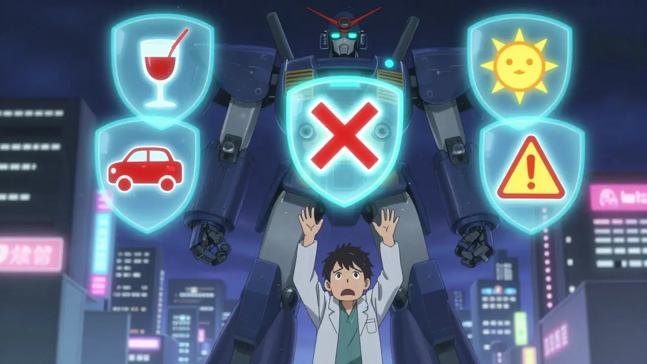 Understanding Pharmacy Warning Icons on Medication Labels