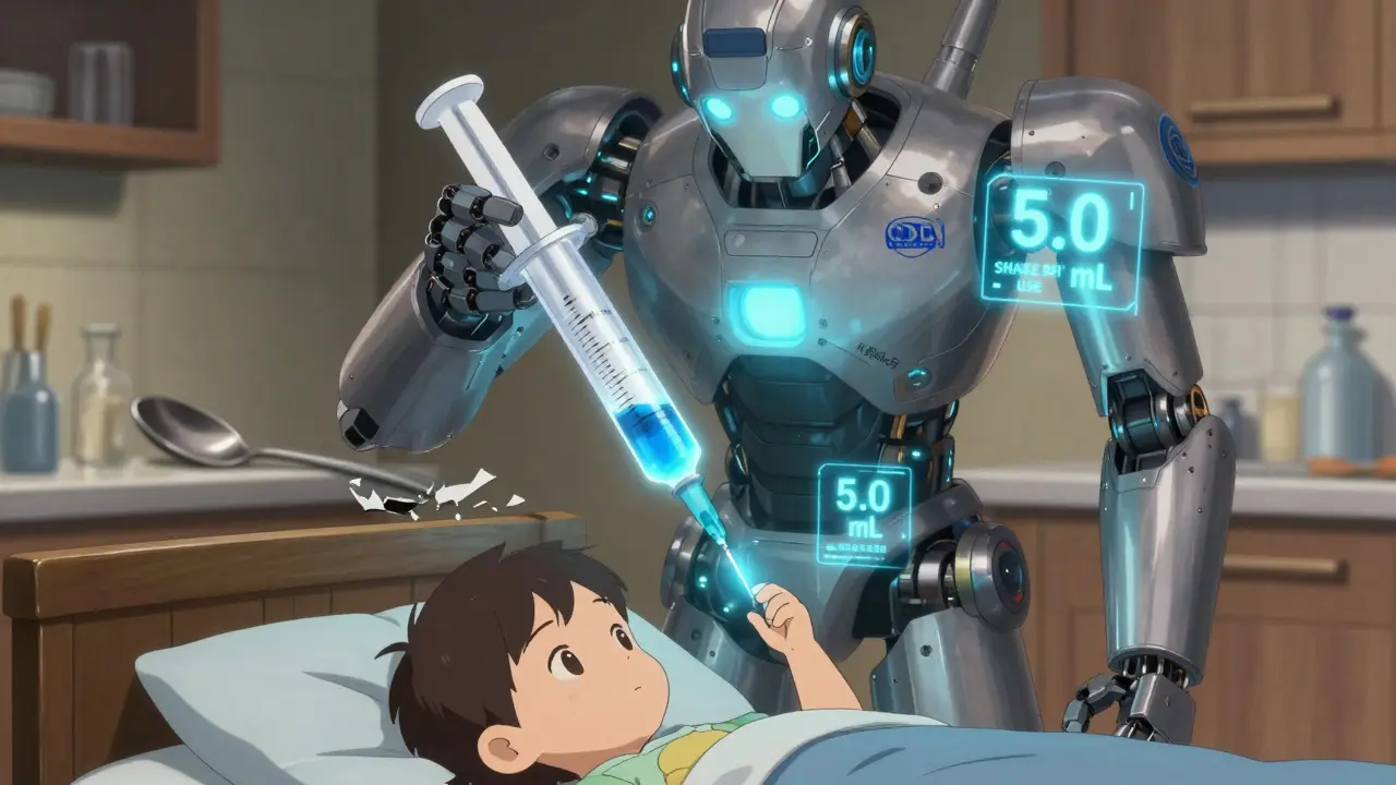 How to Measure Children’s Medication Doses Correctly at Home